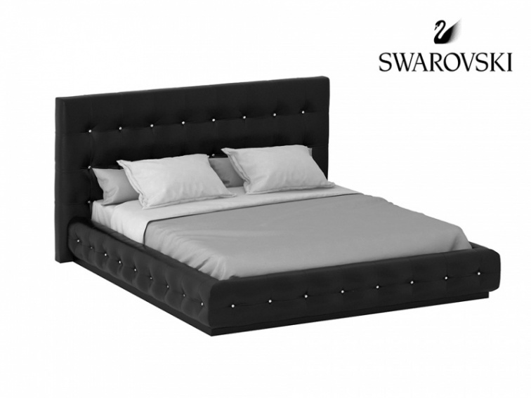 Кровать Kristal Кр1600 kBlack